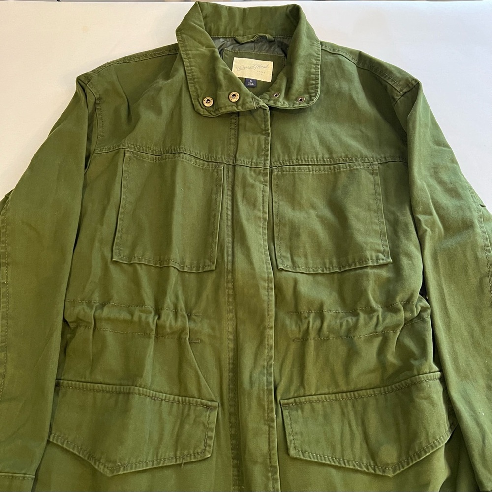 Universal Thread Utility Jacket, Olive Green, Siz… - image 2